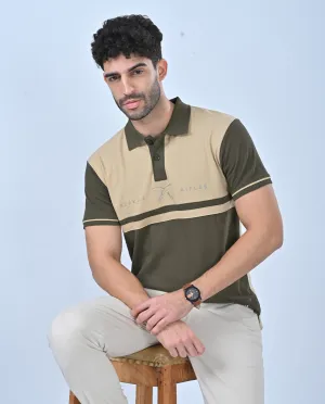 Gorkha Stripe Retro Polo T-Shirt