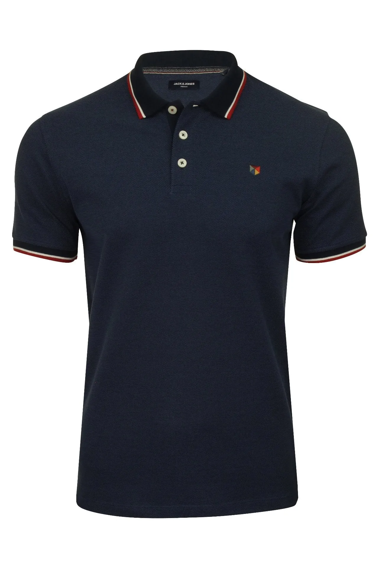 Jack & Jones Mens Polo T-Shirt 'JPRWIN Blu'