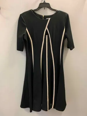 LAURA Dresses and Skirts Size 8 BLK/IVRY SHORT SLEEVES Dress